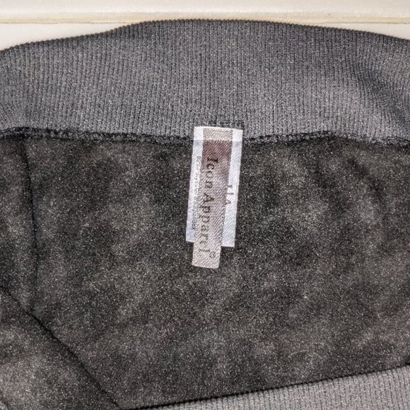 Icon Apparel Black Winter Leggings 1X/2X - Picture 5 of 5